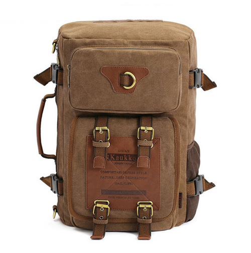 Berk Large Canvas Travel Backpack