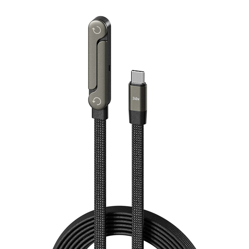 240W Foldable Charging Cable with Bracket