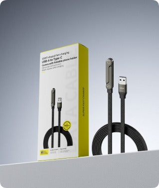 240W Foldable Charging Cable with Bracket